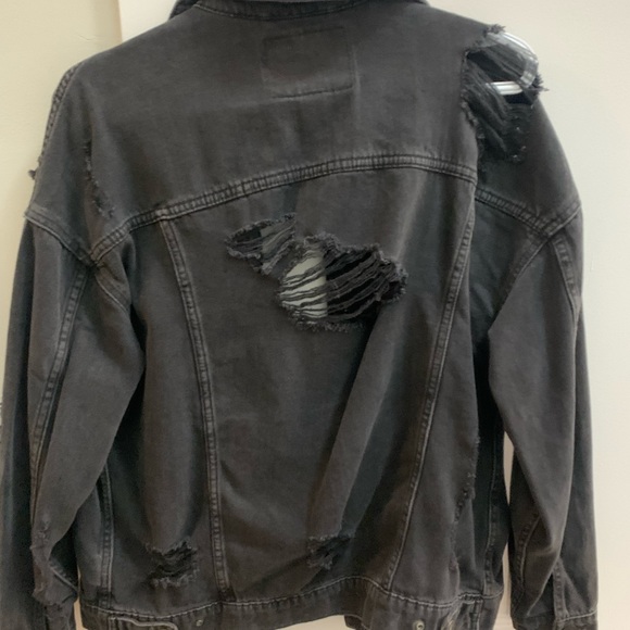 Ripped Jean Jacket - Picture 5 of 10
